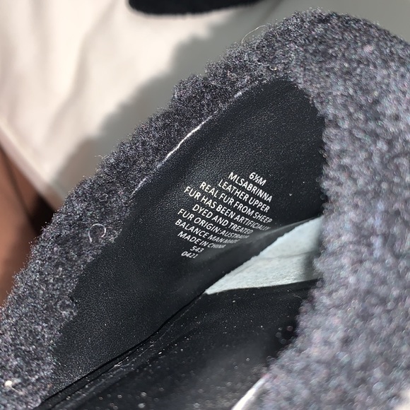 Genuine fur/leather Mule - Picture 6 of 11